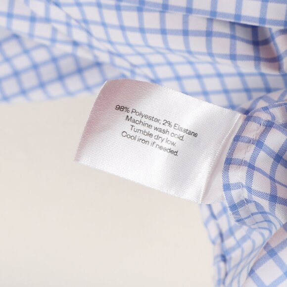 MINISTRY OF SUPPLY Aero Dress Shirt Performance Button Down Size L Slim - Picture 7 of 7